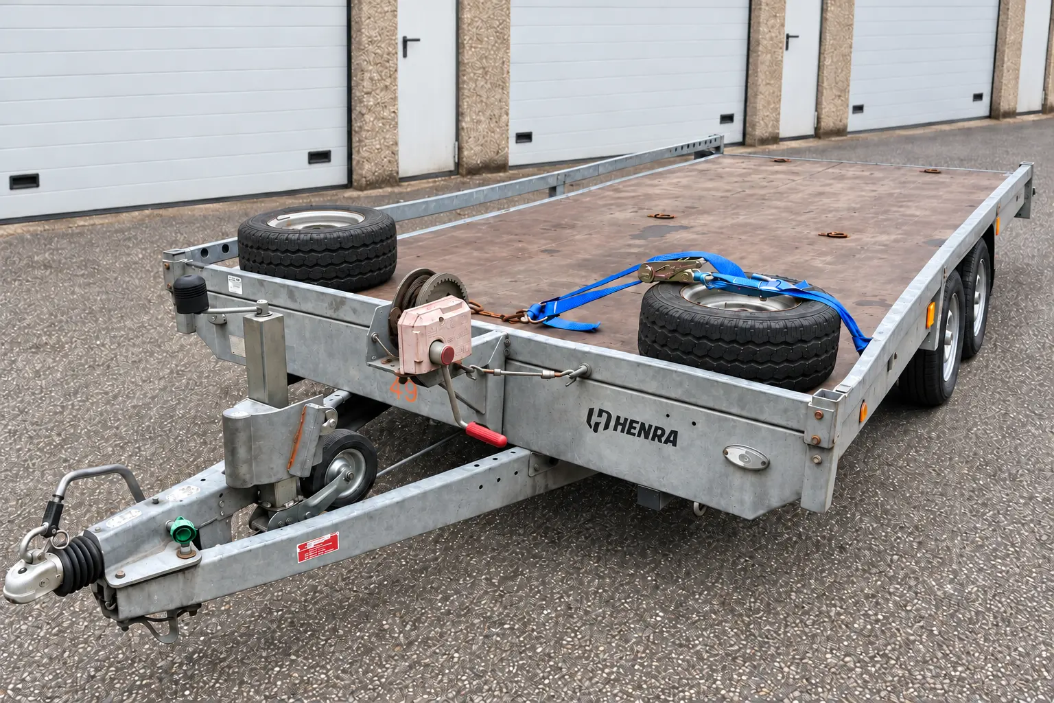 Henra multifunctionele plateauaanhanger